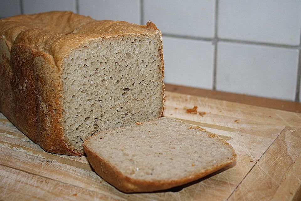 Buttermilchbrot für den Brotbackautomaten