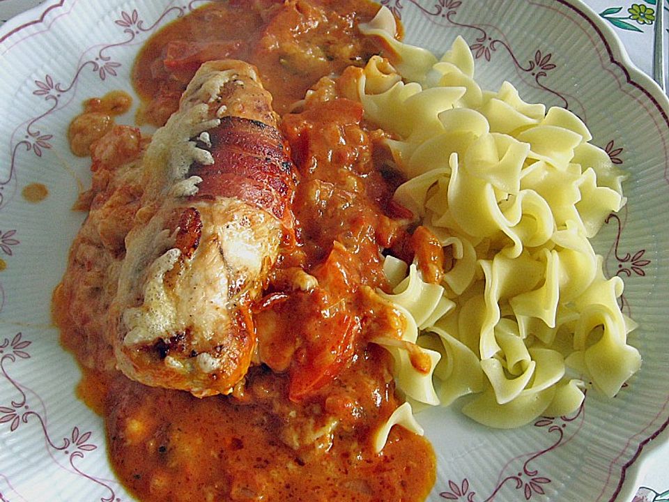 Hähnchenfilet in Tomatensahne von Marlena| Chefkoch