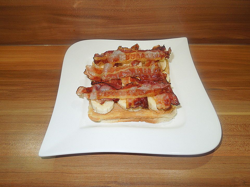 Gebratenes Sandwich mit Erdnussbutter und Banane von jesse-garon| Chefkoch
