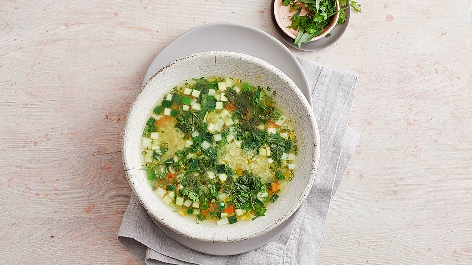 Hirsesuppe mit Gemüseeinlage von gabipan