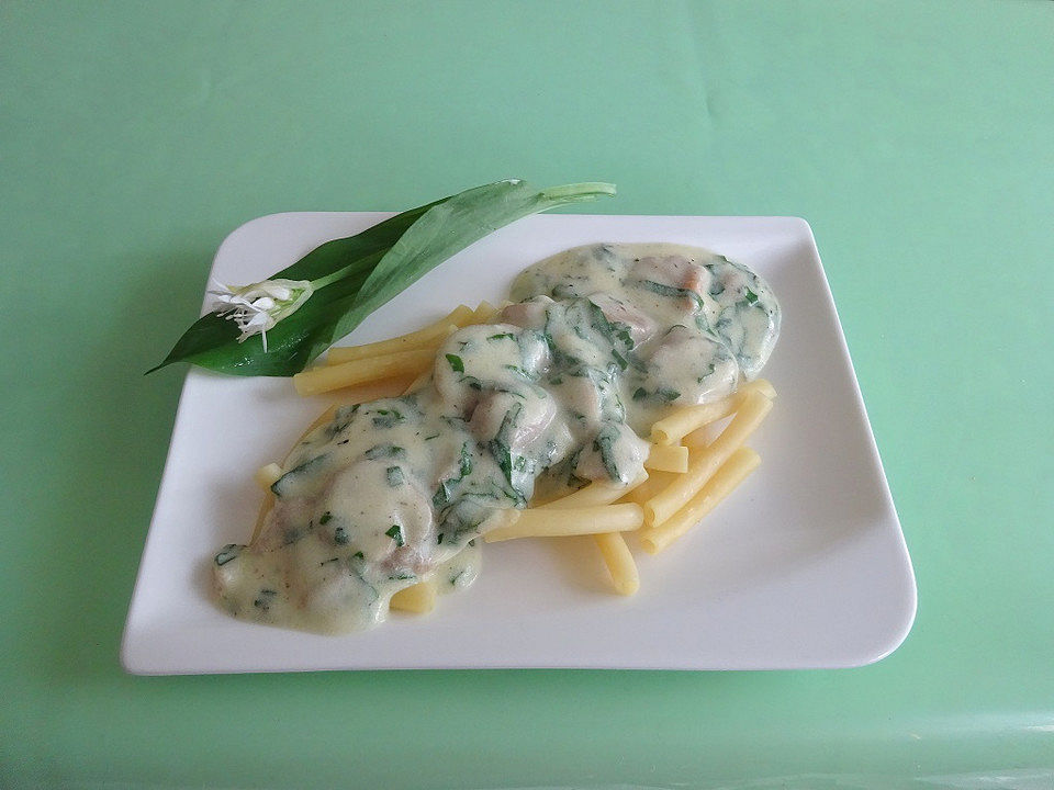 Bärlauch - Champignon - Sauce von LoeschDiana| Chefkoch
