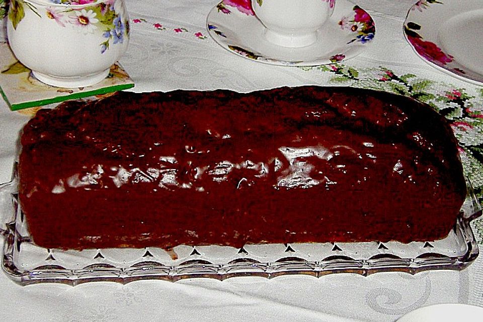 Blitzkuchen mit Marzipan Blitzkuchen mit Marzipan