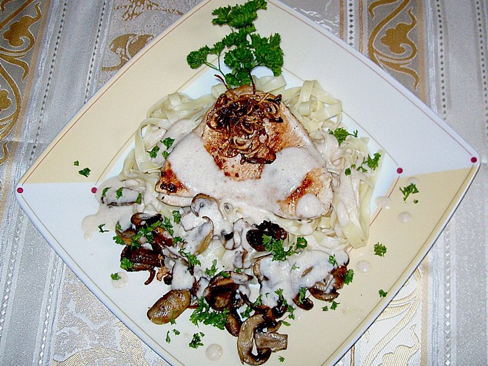 Putenschnitzel mit Sherry - Lebkuchensauce von chiara| Chefkoch