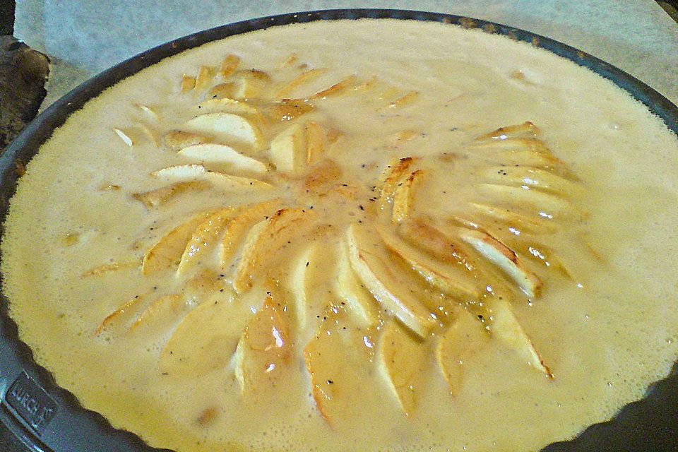 Französische Apfeltarte Französische Apfeltarte