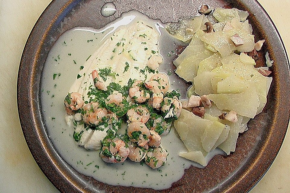 Maischolle mit Kohlrabi