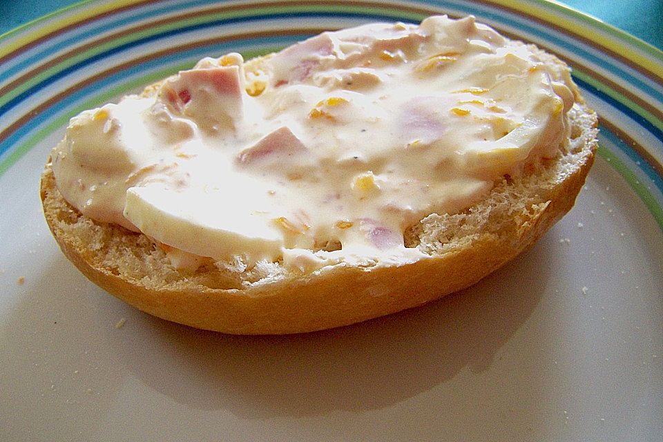Dannys frischer Eiersalat ohne Mayonnaise Dannys frischer Eiersalat ohne Mayonnaise