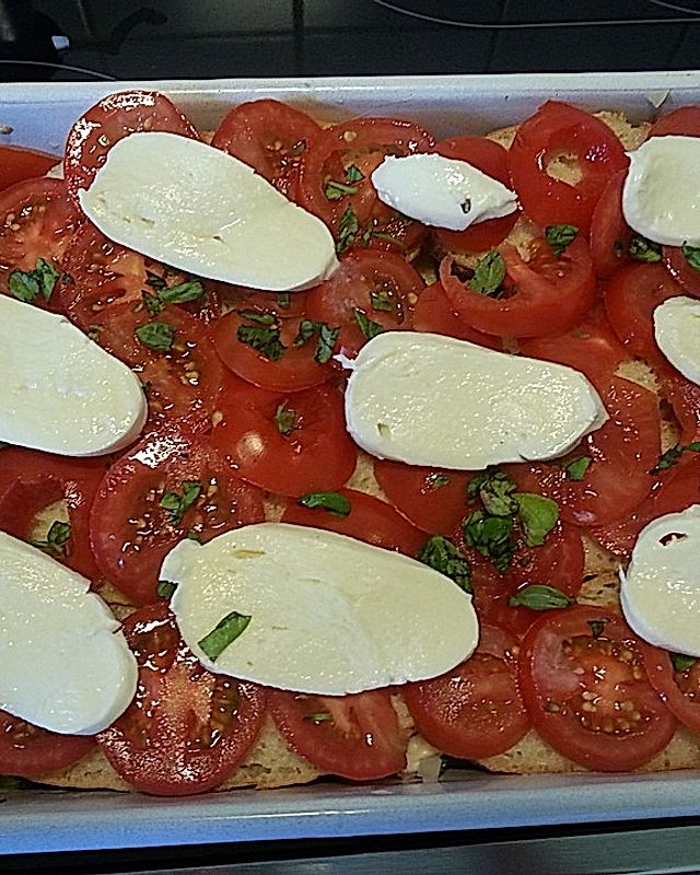 Tomaten - Ciabatta - Auflauf