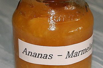 Gabis Ananas - Marmelade mit Zimt