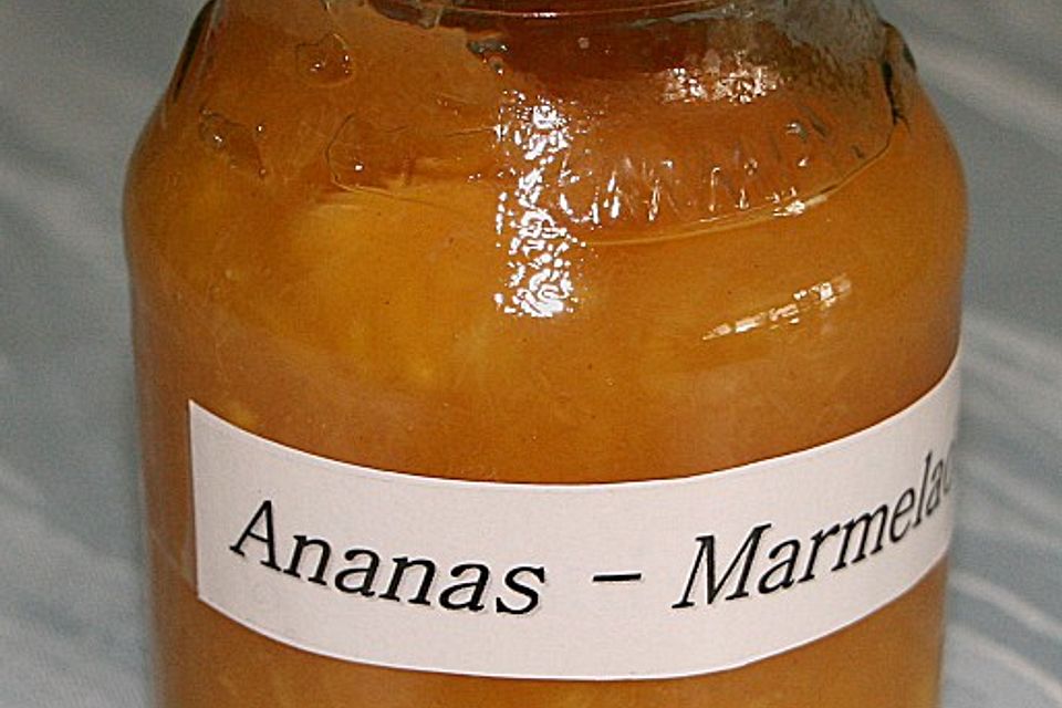 Gabis Ananas - Marmelade mit Zimt