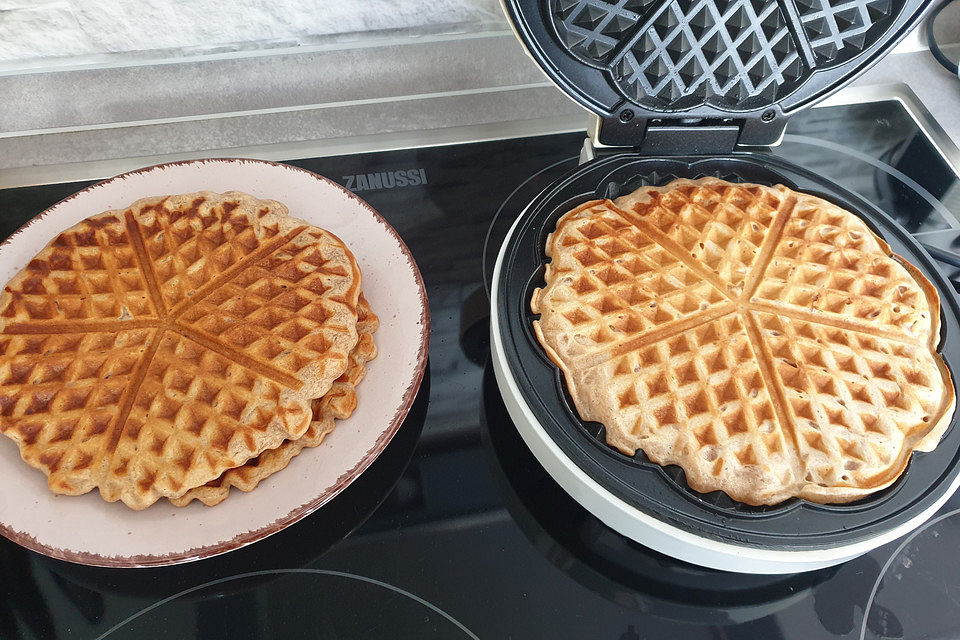 Waffeln ohne Milch, Weizen und Zucker