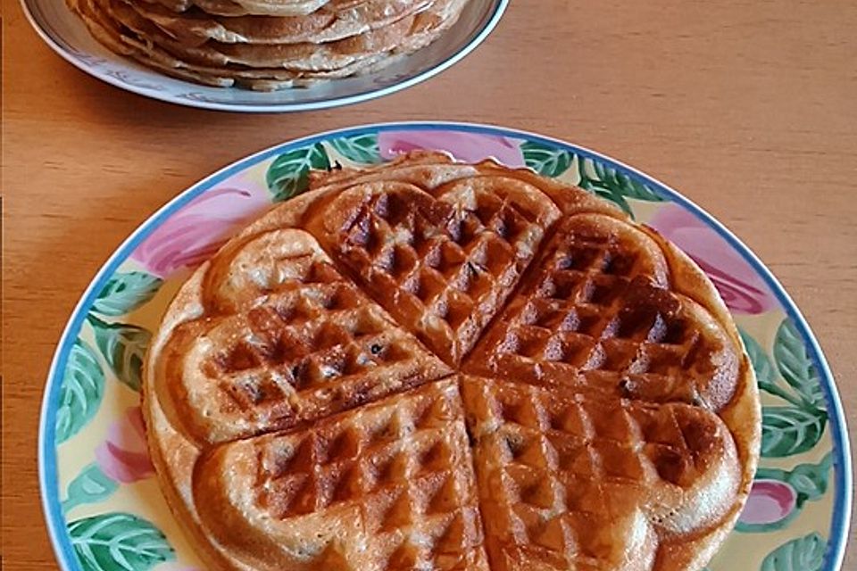 Waffeln ohne Milch, Weizen und Zucker