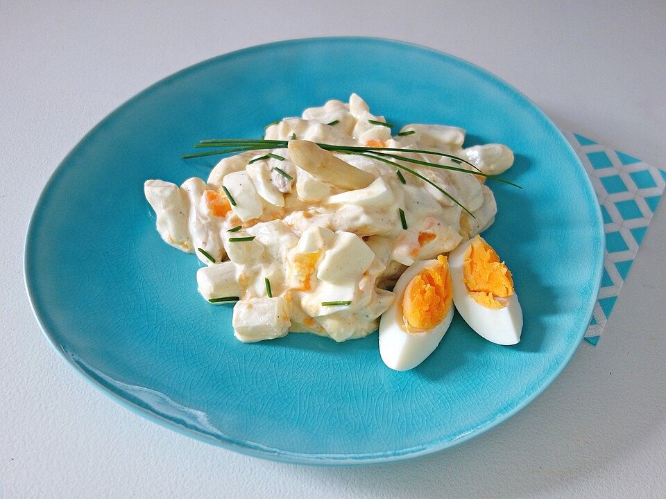 Spargelsalat Mit Ei Von Chrissy1982| Chefkoch