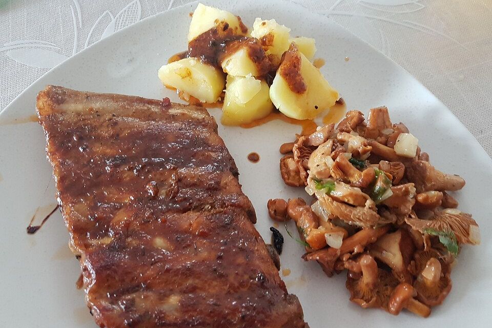 Spareribs NT im Bratschlauch