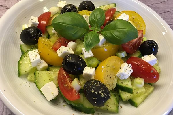 Griechischer Bauernsalat von foodie1 | Chefkoch