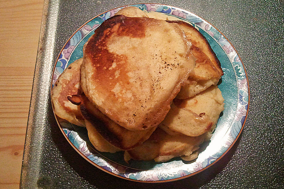 Pancakes mit Blueberries