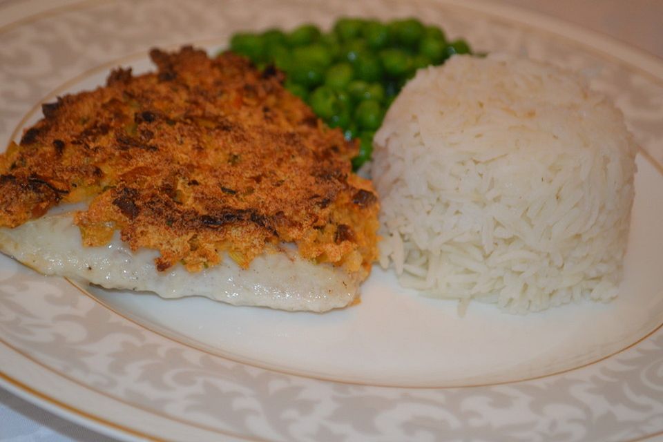 Fischfilets mit Bröselhaube