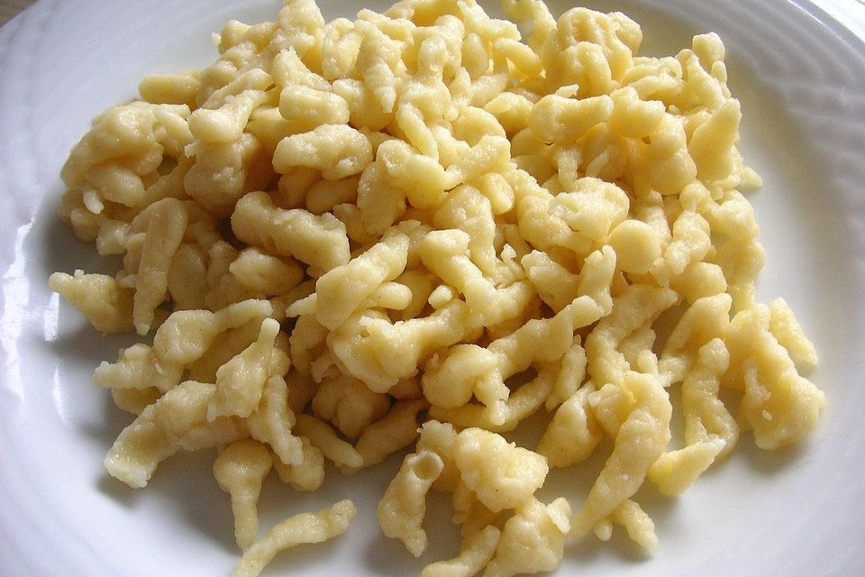 Hausgemachte Eierspätzle