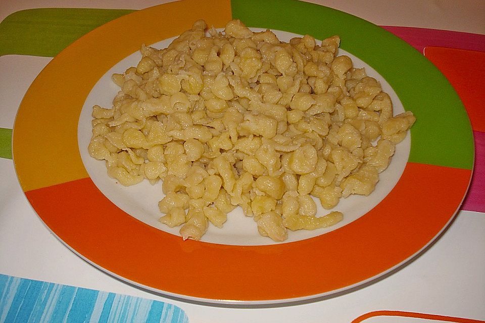 Hausgemachte Eierspätzle