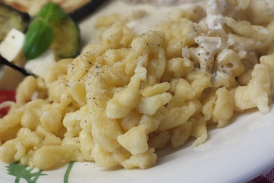 Hausgemachte Eierspätzle