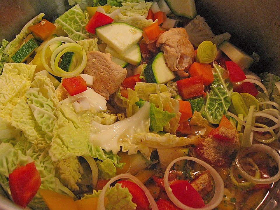 Gemüse-Geflügel-Eintopf von Sg87| Chefkoch