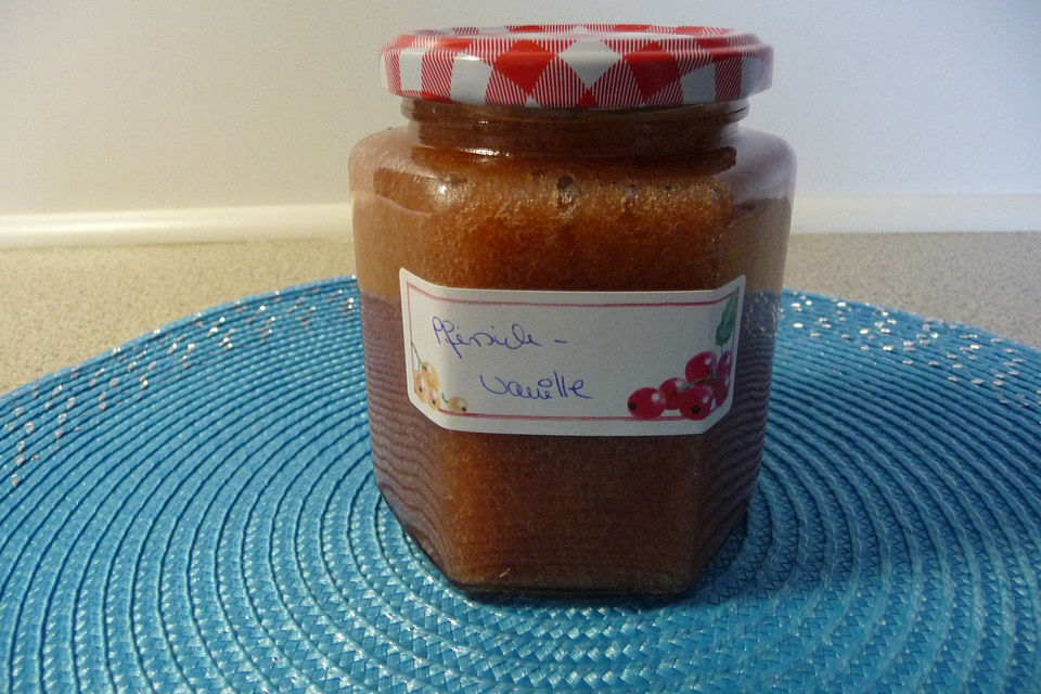 Weinbergpfirsich - Vanille - Marmelade