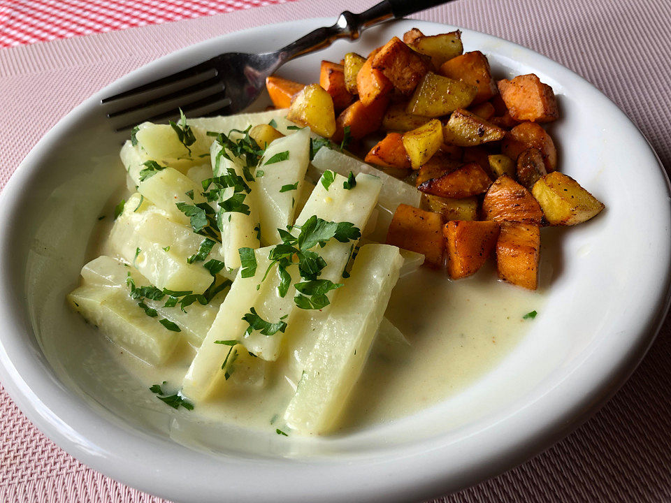 Kohlrabi in Zitronensauce von ulkig | Chefkoch