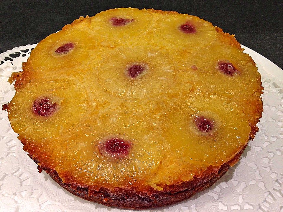 Umgestürzter Ananaskuchen von Kornflip| Chefkoch