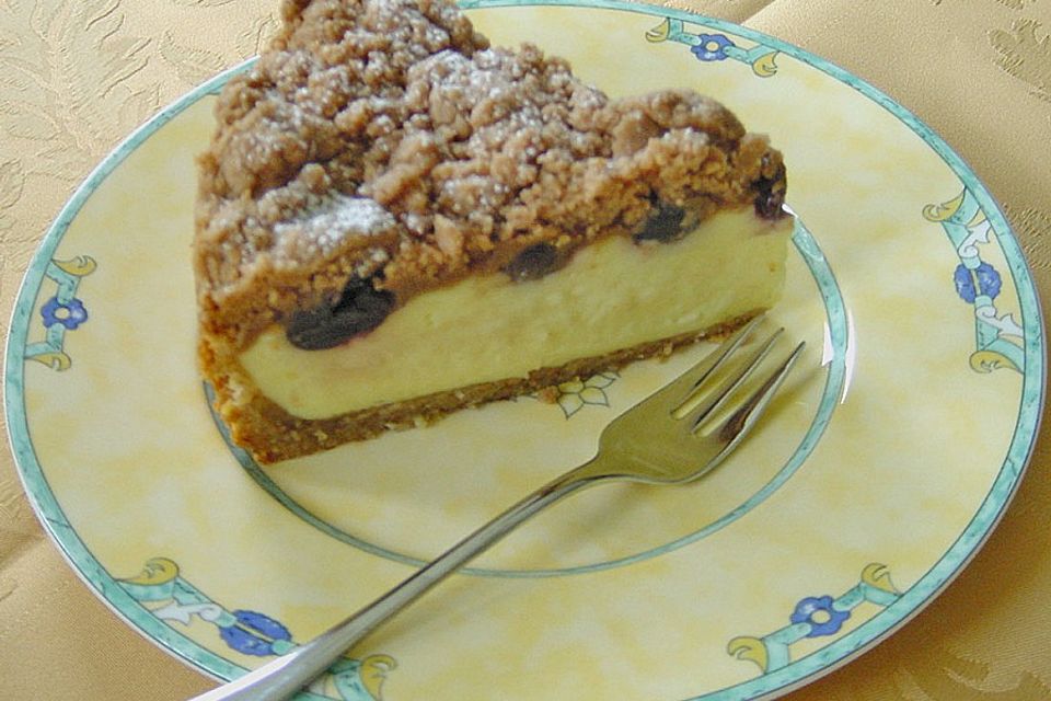 Kirsch - Pudding - Streuselkuchen