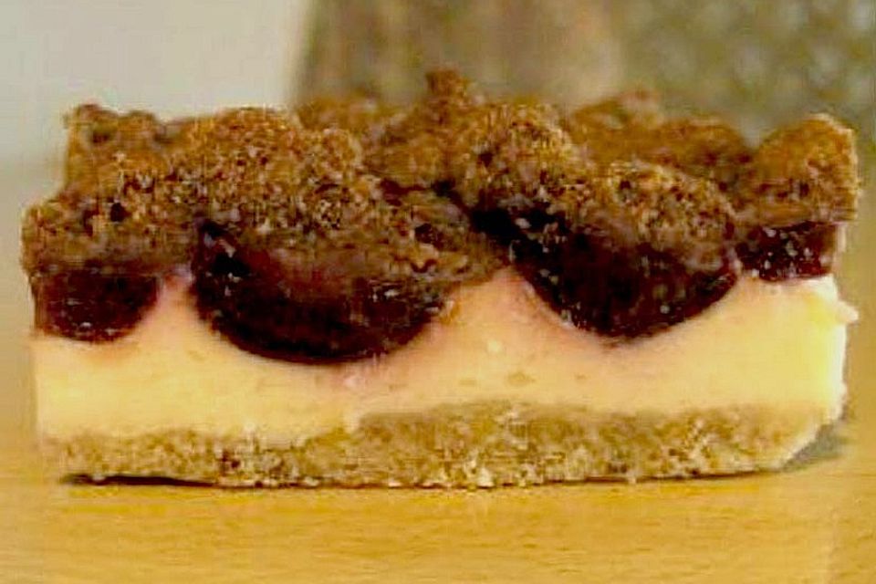 Kirsch - Pudding - Streuselkuchen