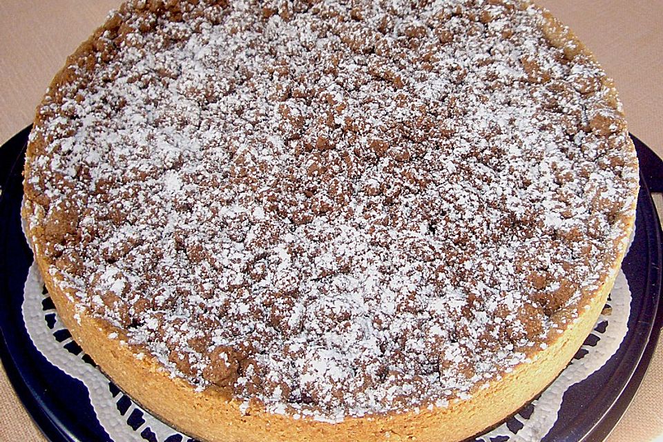 Kirsch - Pudding - Streuselkuchen