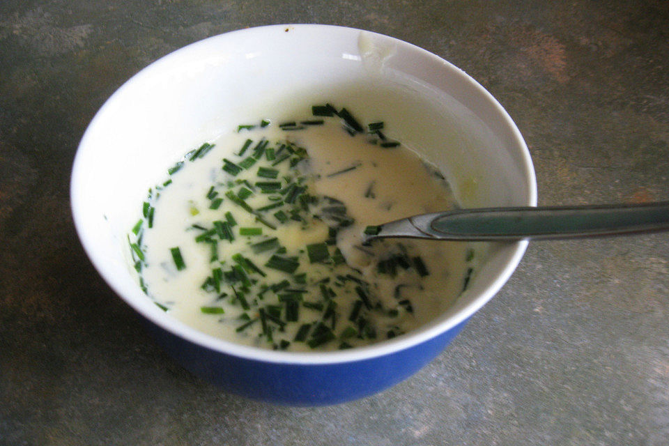 Schnittlauch Dip Schnittlauch Dip