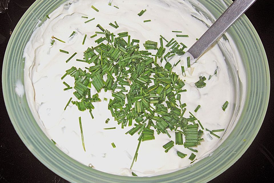 Schnittlauch Dip Schnittlauch Dip