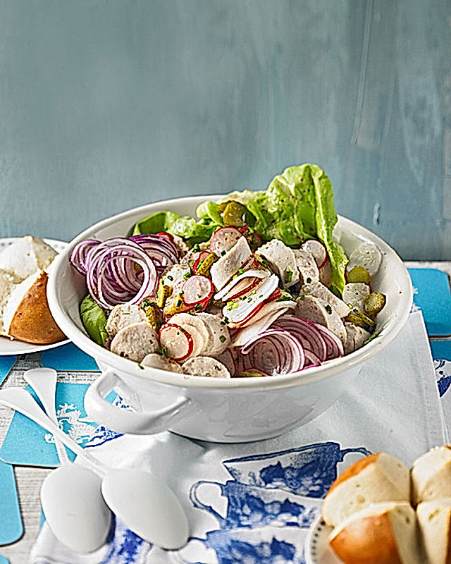 Rettich - Weißwurst - Salat