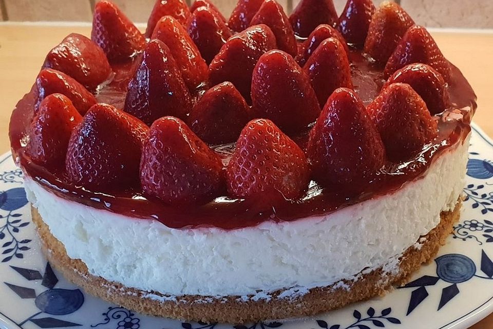 Milchreistorte mit Himbeeren Milchreistorte mit Himbeeren