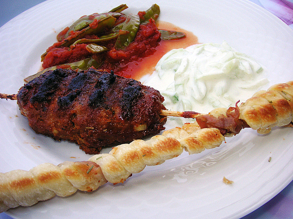 Hackspieße mit Barbecuesauce von Füssel | Chefkoch