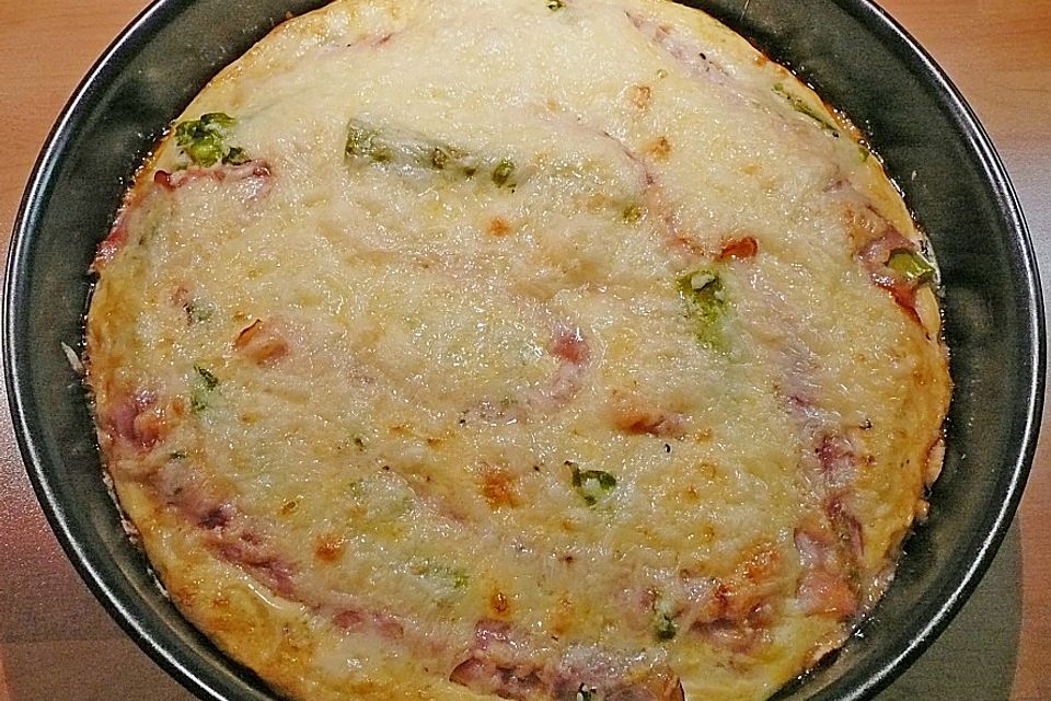 Spargel - Schinken - Quiche