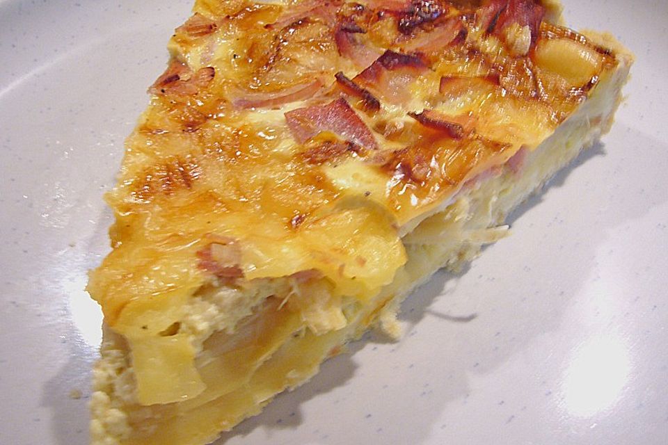 Spargel - Schinken - Quiche