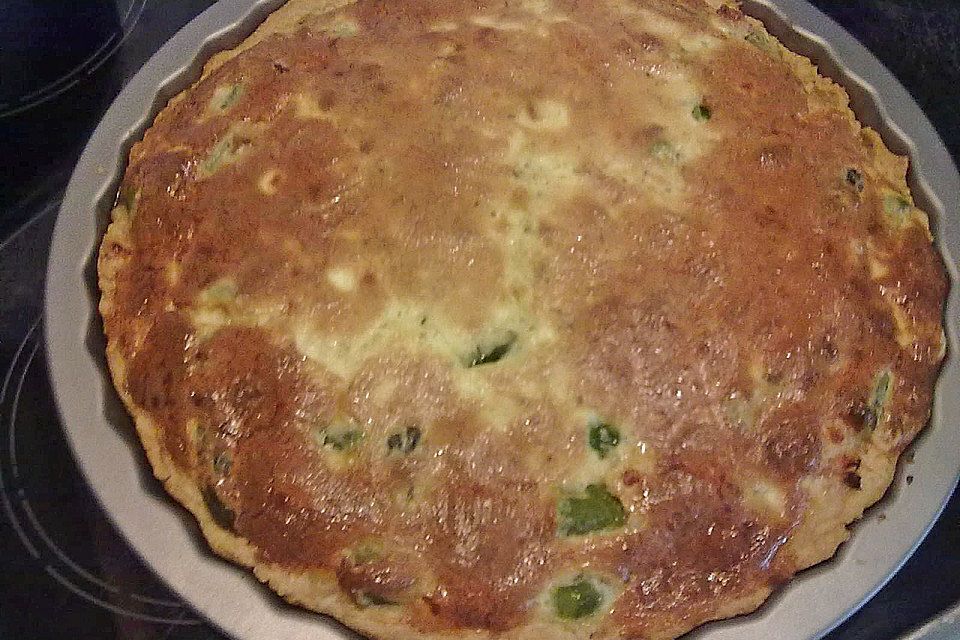 Spargel - Schinken - Quiche