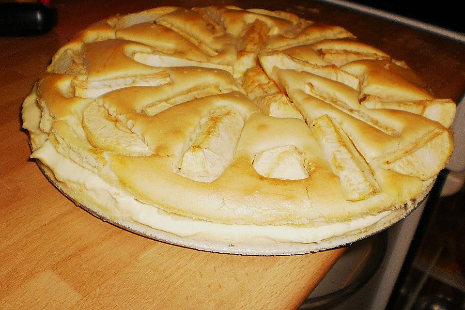 Versunkener Apfelkuchen