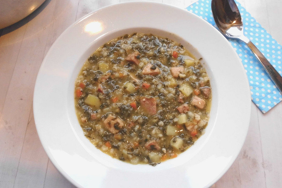 Grünkohlsuppe