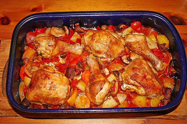 Hähnchenpfanne mit Gemüse und Kartoffeln von LovelyDaytona | Chefkoch