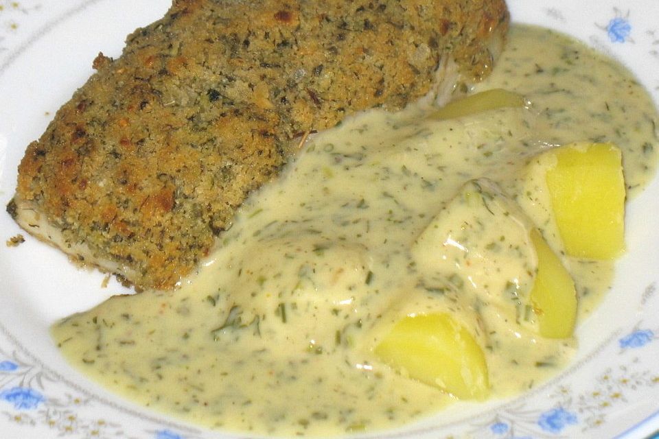 Senf  - Kräuter Sauce