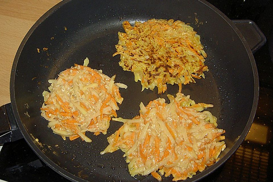 Kartoffel - Möhren - Rösti