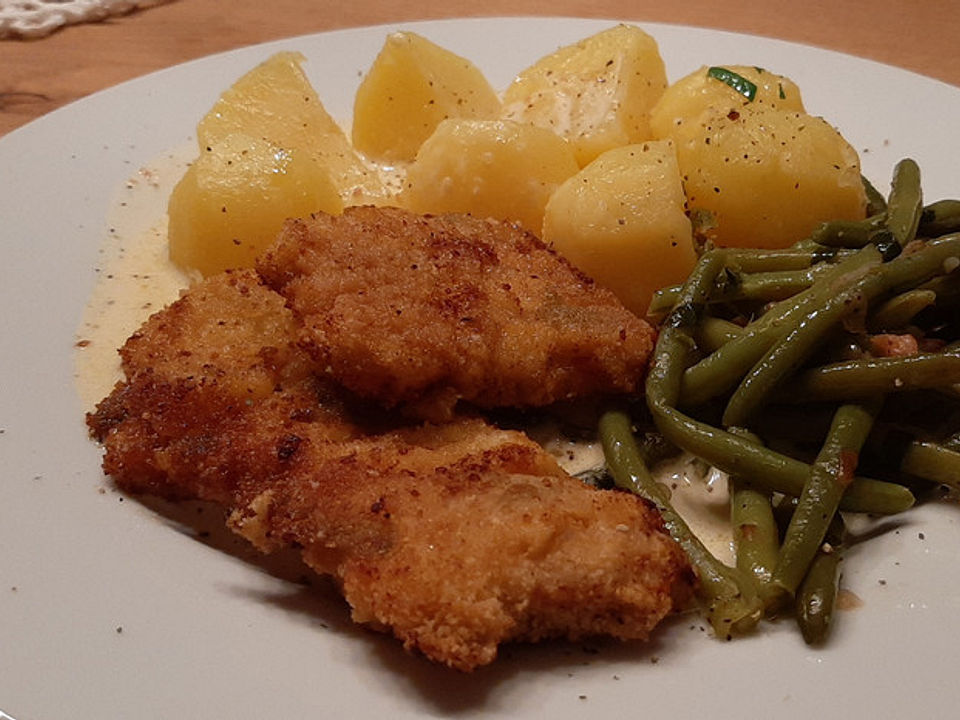 Zitronen-Schnitzel mit Parmesanpanade von no_reservations | Chefkoch