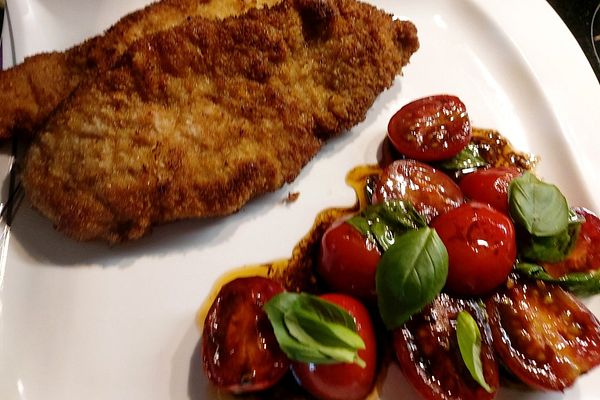 Zitronen-Schnitzel mit Parmesanpanade von no_reservations | Chefkoch