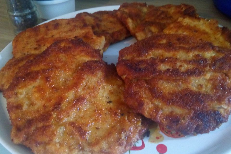 Zitronen-Schnitzel mit Parmesanpanade