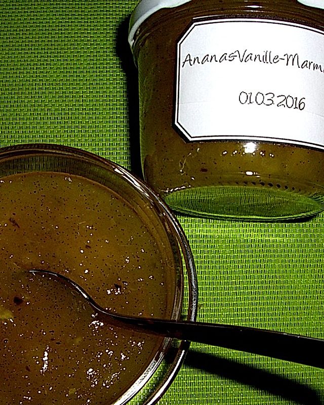 Ananas - Vanille - Marmelade