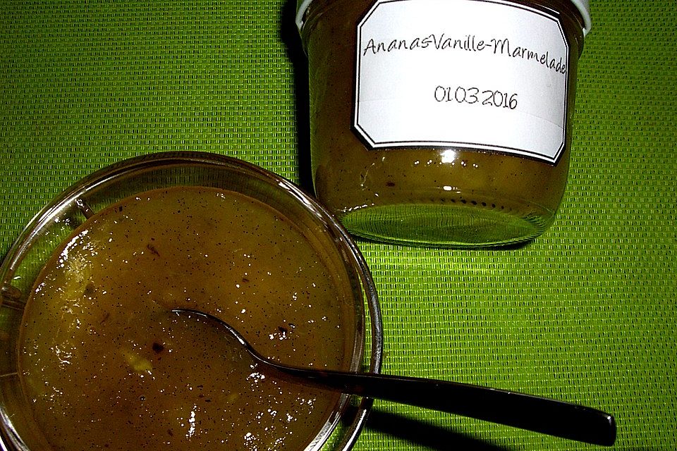 Ananas - Vanille - Marmelade