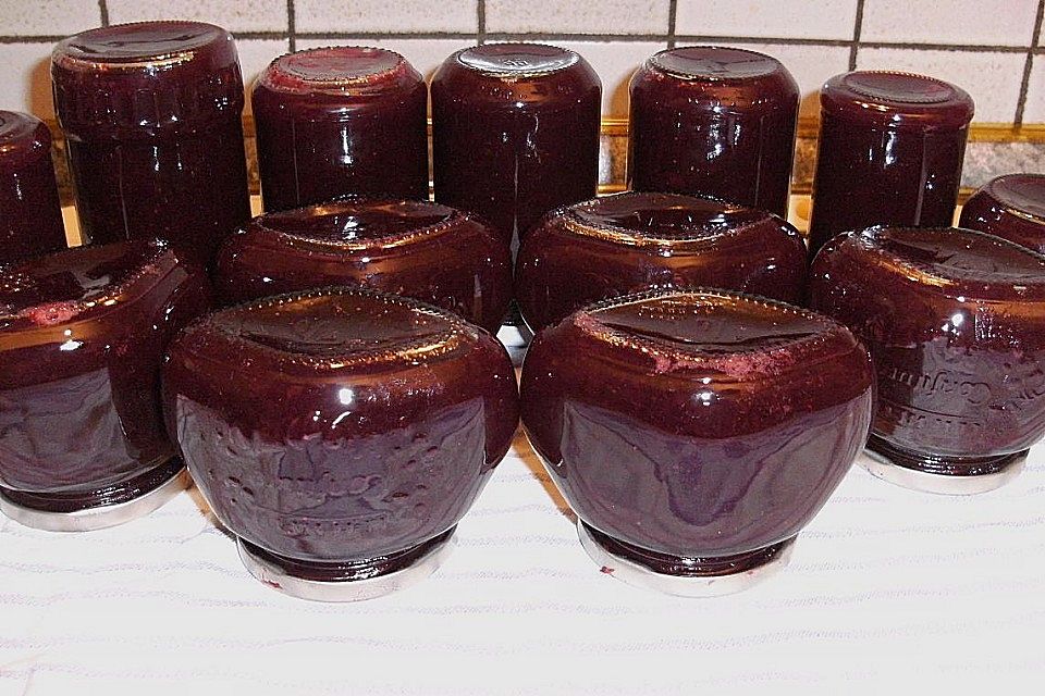 Sauerkirsch - Erdbeer - Marmelade