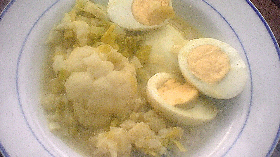 Eier - Blumenkohl - Ragout von McMoe Eier - Blumenkohl - Ragout von McMoe